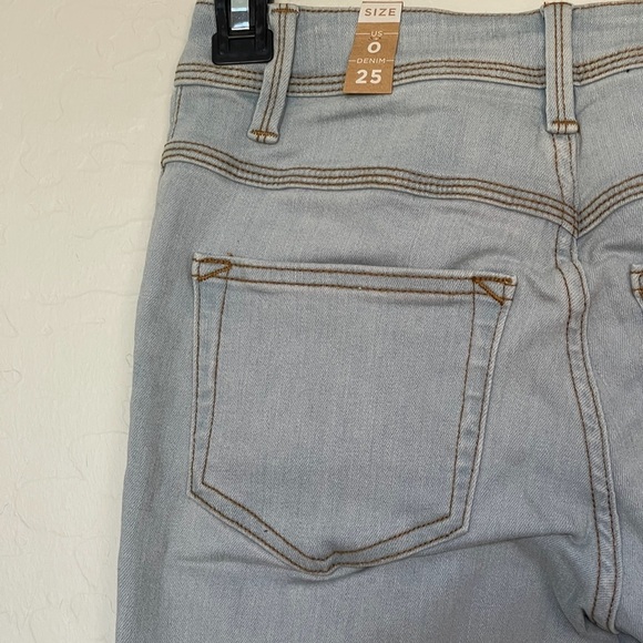 prAna Light Blue Organic Cotton Soma Jeans size 0 - Picture 6 of 10